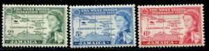 Jamaica  175-77 Mint OG 1958 West Indies Federation