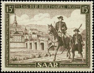 Germany, Saar Scott #227 Mint Hinged