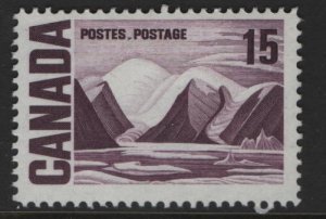 CANADA, 463, MNH, 1967-72, Bylot islands