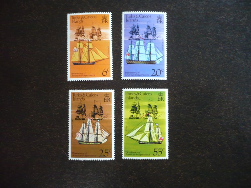 Stamps - Turks & Caicos - Scott# 311-314 - Mint Hinged Set of 4 Stamps
