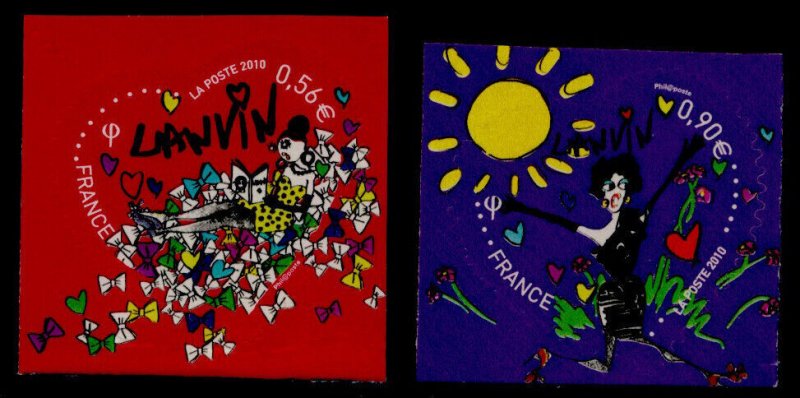 France 3753-4 MNH Valentine, Hearts 