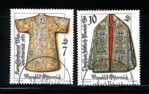 Austria 2001  Scott #1851-2 used
