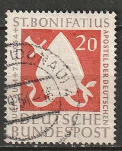 Germany 1954 Sc 724 used