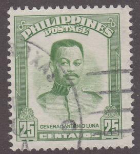 Philippines 598 General Antonio Luna 1958