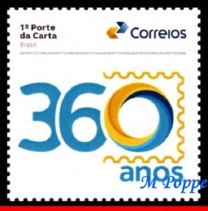 23-52 BRAZIL 2023 CORREIOS, 360 ANOS, POST OFFICE, MNH