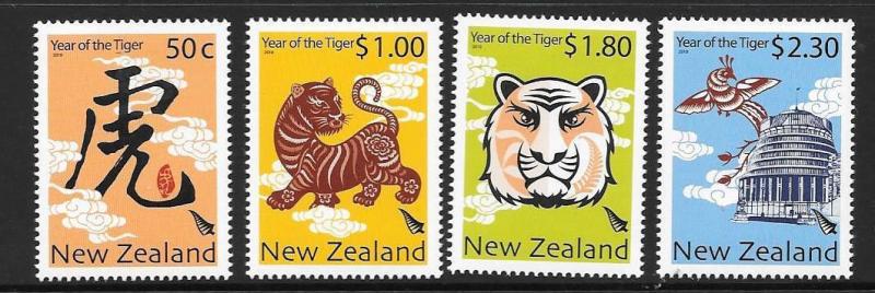 NEW ZEALAND SG3187/90 2010 CHINESE NEW YEAR MNH