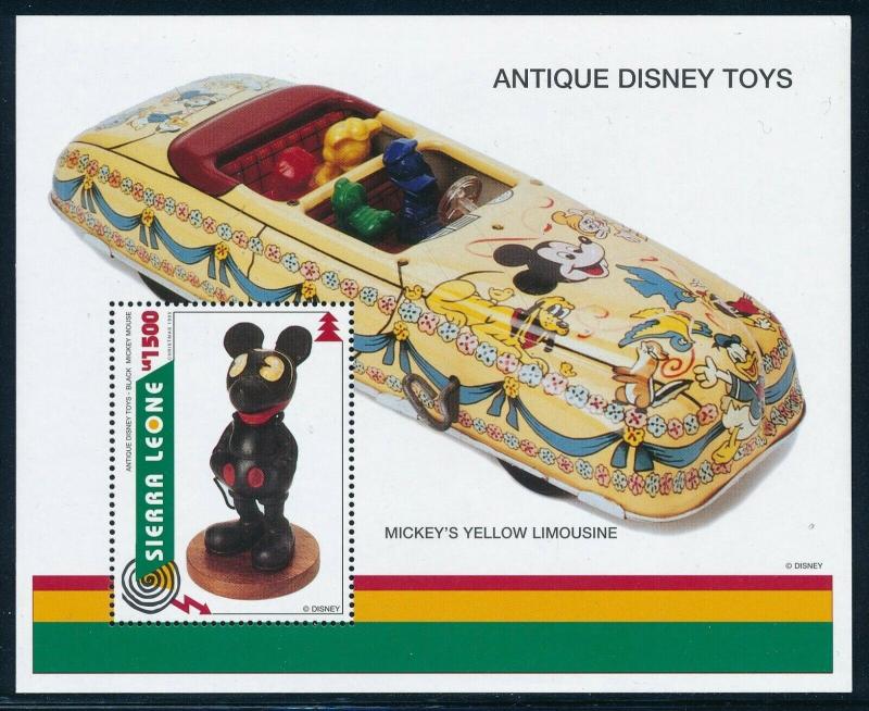 Disney Sierra - Souvenir Sheet Disney Toys MNH #1841 (1995)