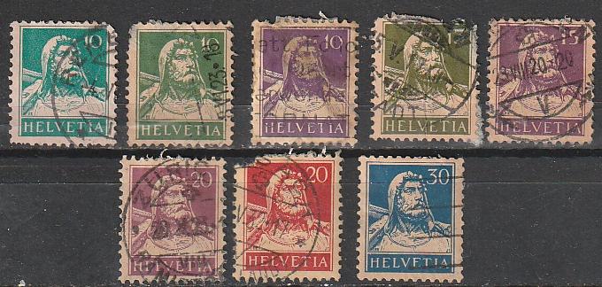 #168,168C,169,171,172,174,175,180 Switzerland Used