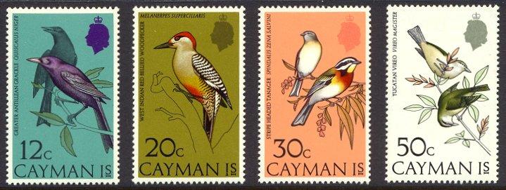 HALF-CAT BRITISH SALE: CAYMAN IS. #322-7 Mint LH