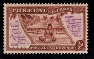 Tokelau - #1 Map & Scene - MNH