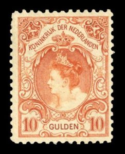 Netherlands 86, $775, 1905 10g orange, hinged