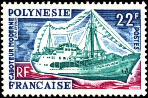 French Polynesia #217-222, Complete Set(6), 1966, Never Hinged