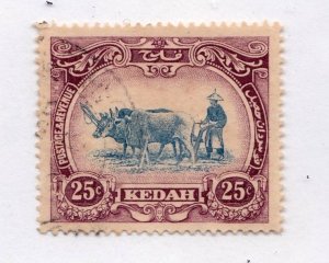 Malaya Kedah         37      wmk. 4       used