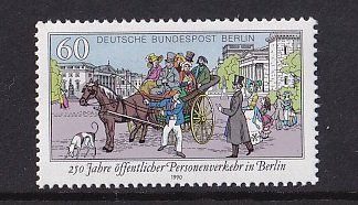 Germany  Berlin  #9N585  MNH  1990  public transportation