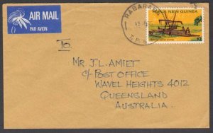 PAPUA NEW GUINEA 1975 cover ex RABARABA.....................................M741