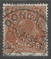 Australia #120 Used Brown Buff - Wmk 228 (U2)