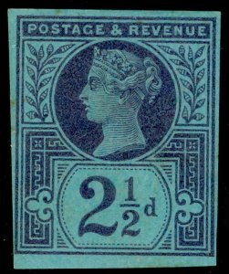 SG201 SPEC K31(1)ab, 2½d pale purple/blue, UNUSED. Cat £10000. RPS CERT