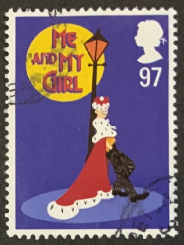 GREAT BRITAIN 2011 MUSICALS 97p ‘ME AND MY GIRL’ SG3150 FINE  USED