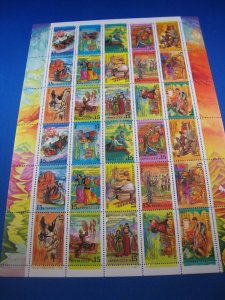 RUSSIA 1991 - SCOTT # 6045a  FULL SHEET OF 30  MNH