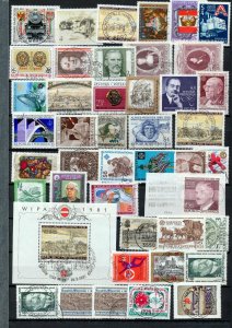 AUSTRIA Mid/Modern Used Mixture (Appx 120+Items) (H00169