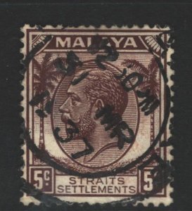 Straits Settlements Sc#221 Used