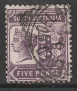 Australia (South Australia) Scott 110  - SG238, 1895 Victoria 5d used