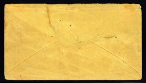 WCstamps: CSA #1 / $2,500 - Confederate Patriotic Cover, Fort Smith, AR (F12-4)