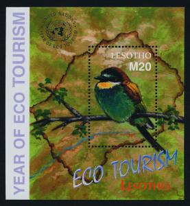 Lesotho 1321 MNH Birds, International Year of Ecotourism