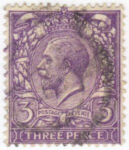 Great Britain #164 used - 3p king