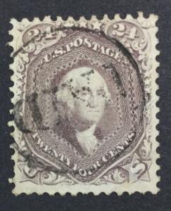 US #70 PAID CANCEL USED $300 LOT #333