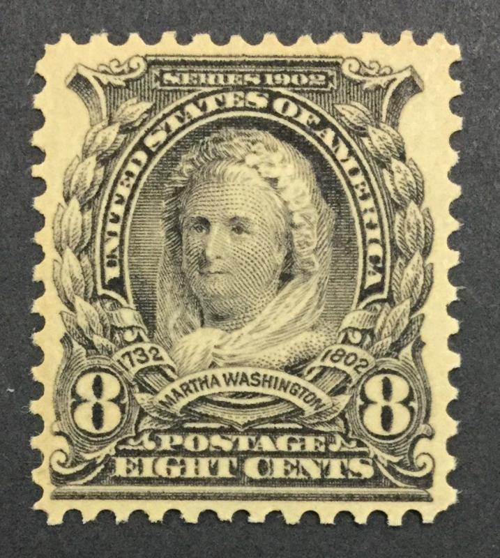 MOMEN: US #306 MINT OG NH VF $100 #3299