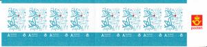 norway 2007 Scott #1526a Booklet of 8 A Innland Reindeer - Personalized Stamp