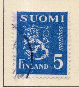 Finland 1945-47 Early Issue Fine Used 5m. NW-266062