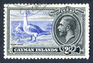 Cayman Islands 1935 KGV. 2s ultramarine & black. Used. SG105.