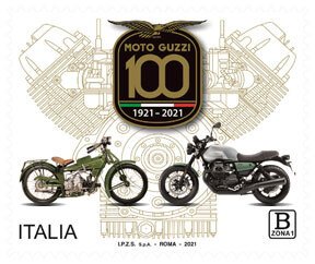 Scott #3779 Moto Guzzi MNH