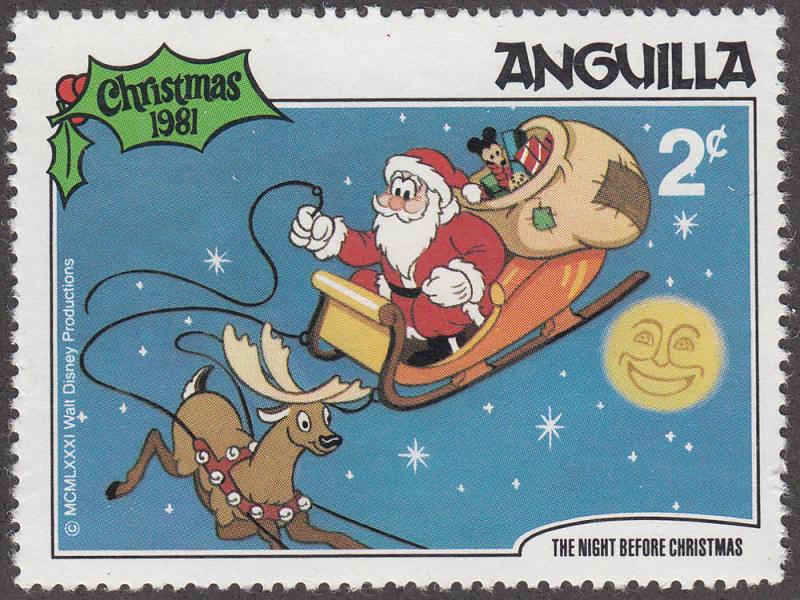 Anguilla #454 The Night Before Christmas MNH