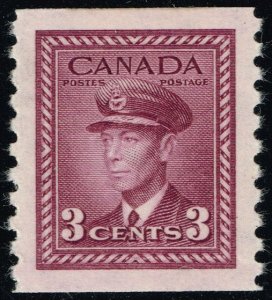 Canada #280 King George VI; Unused (2Stars)