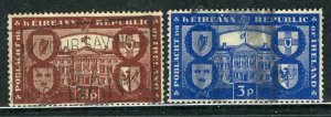 Ireland; 1949: Sc. # 139-140,  Used Cpl. Set