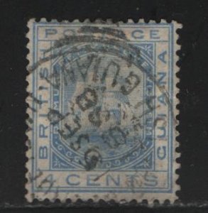 BRITISH GUIANA, 109  USED