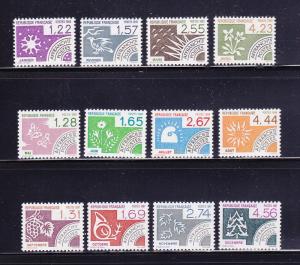 France 1953-1964 Set MNH Months of the Year