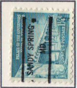 U.S. Precancel - Maryland, Sandy Spring