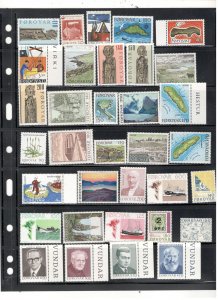 FAROE ISLANDS FULL BOOKLET COLLECTION MNH