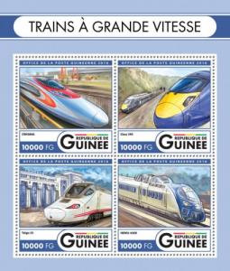GUINEA 2016 SHEET SPEED TRAINS
