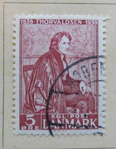 1938 A6P23#136 Denmark 5th Used-