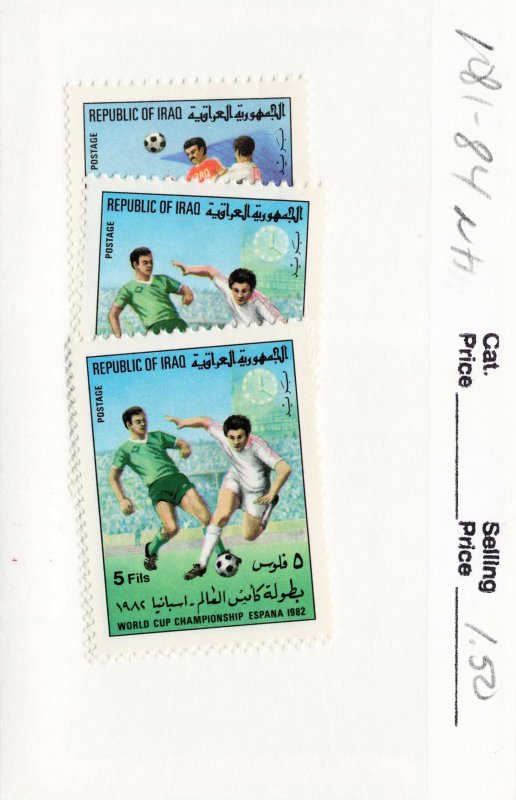 IRAQ  1081-84   MNH