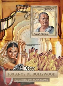 GUINE BISSAU 2012 SHEET BOLLYWOOD INDIAN CINEMA CINE ACTORS ACTRESSES gb12812b