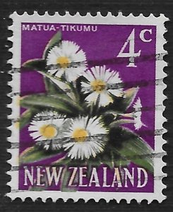 New Zealand #387 4c Flowers - Mountain Daisy