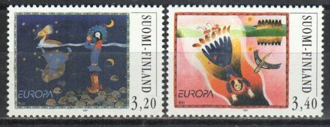 Finland Stamp 1037-1038  - 97 Europa;;Stories and Legends