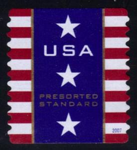 US #4157 Patriotic Banner, used (0.25)
