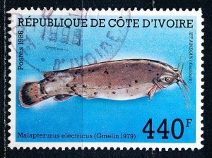 Ivory Coast #798 Single Used